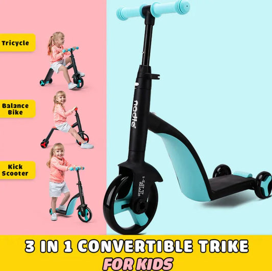 3-in-1 Tricycle – Fun, Growth, and Development! 🚲✨
