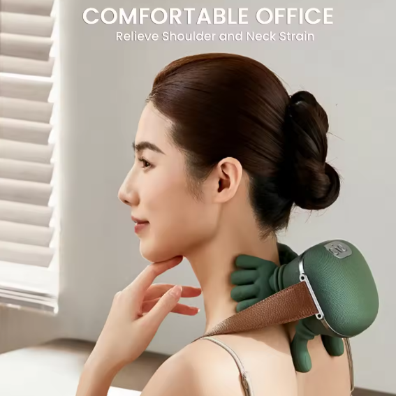 Shoulder & Neck Kneading Massager – Lightweight Muscle Relaxation Device