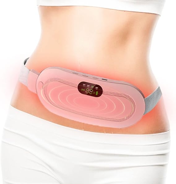🔥 Soothing Relief Menstrual Heating Pad – Smart Heat + Massage Belt for Period Pain Relief